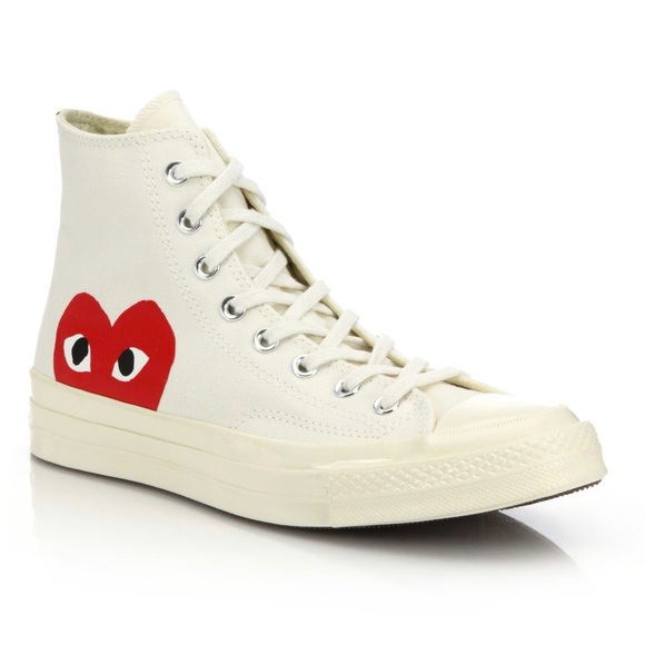 used comme des garcons converse